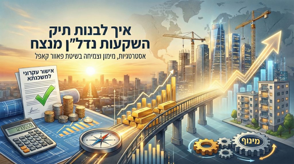 המדריך המקיף לבניית פורטפוליו נדל"ן מנצח מאפס. למדו את אסטרטגיית 'כדור השלג' של פאוור קאפל, שיטות איתור נכסים מתחת למחיר השוק, מינוף נכון ויצירת עצמאות כלכלית.