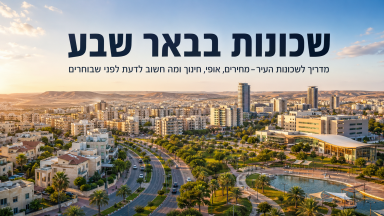 שכונות בבאר שבע