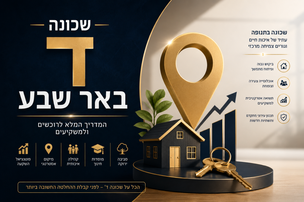 שכונה ד באר שבע
