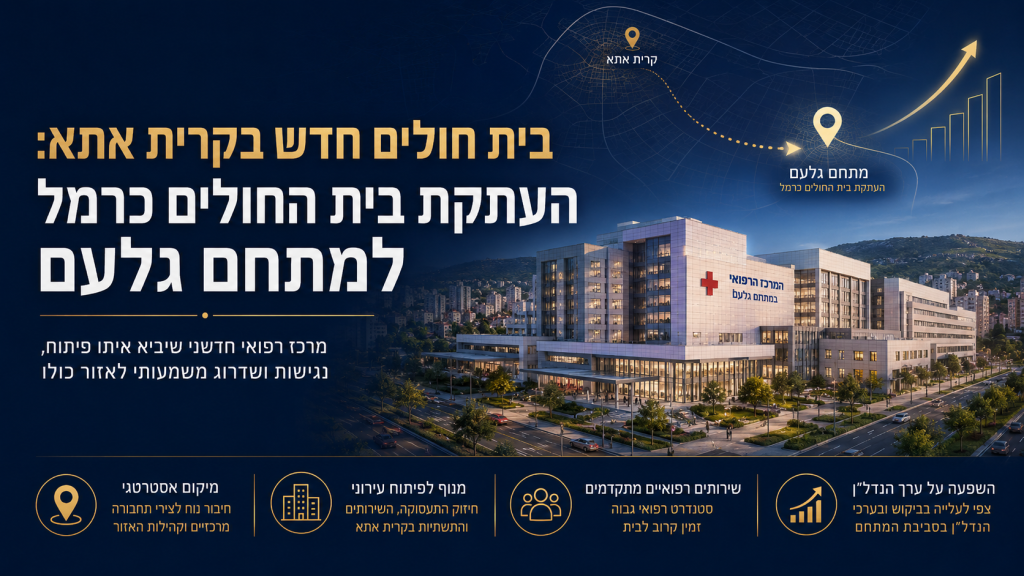 בית חולים חדש בקרית אתא